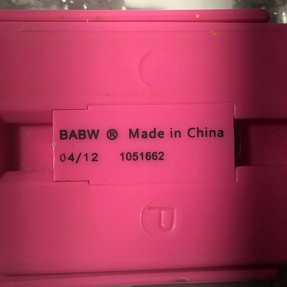 Build-A-Bear Aurora Roller Skates Plush Toy Clear Glitter Wheels Fuchsia Pink OS - Picture 8 of 8